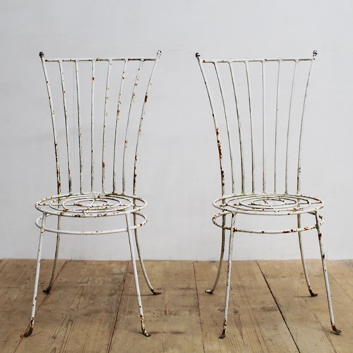 Pair Of 1920S Garden Chairs