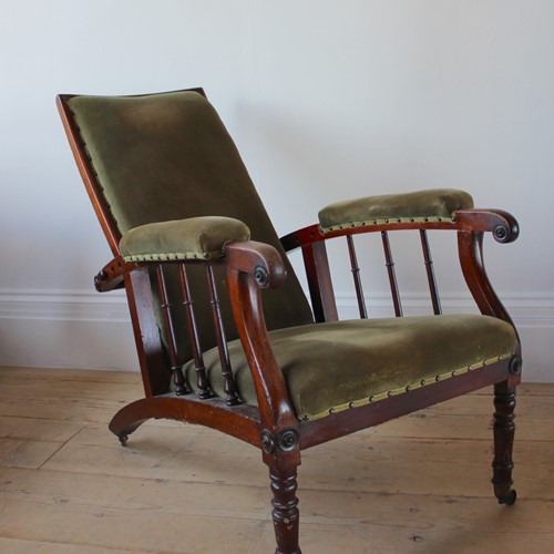 19Th Century Library Chair