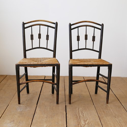 Pair Of 19Th Century Side Chairs