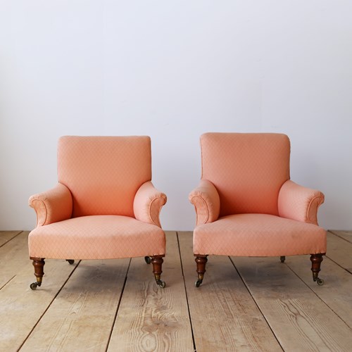 Pair Of 19Th Century Armchairs
