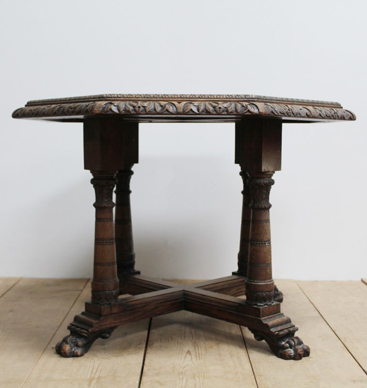 19Th Century Carved Oak Centre Table-dean-antiques-img-7951-main-638230436939546997.JPG