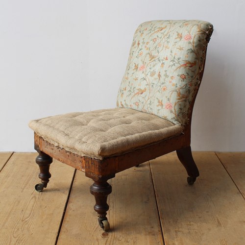 19Th Century Slipper Chair 