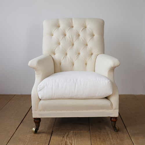 19Th Century Howard Style Armchair