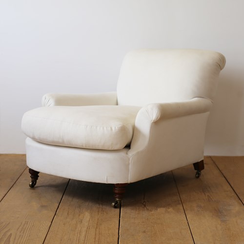 Pair Of Howard And Sons Club Chairs 