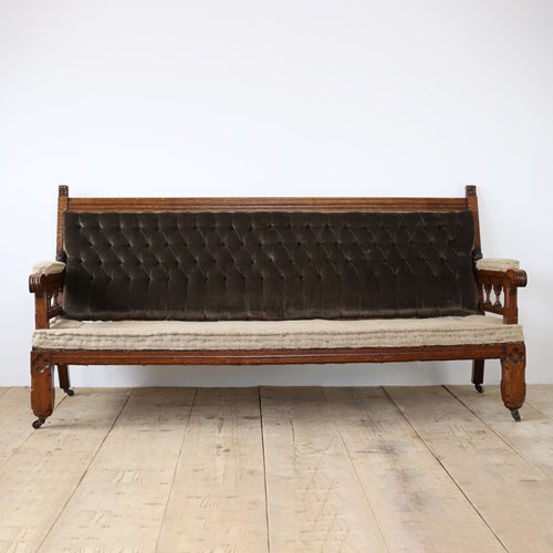 19Th Century Reformed Gothic Sofa