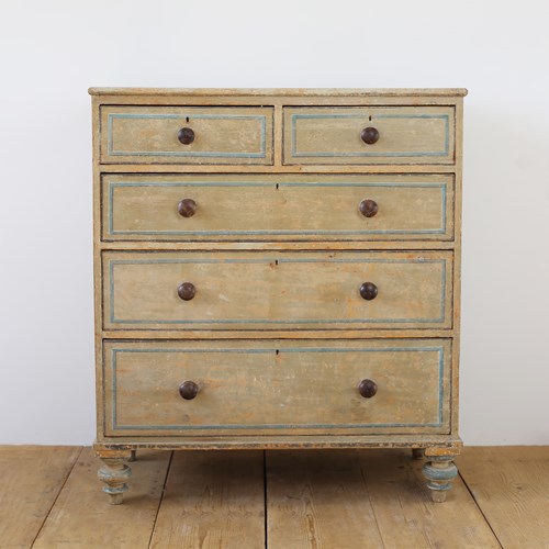 19Th Century Chest Of Drawers