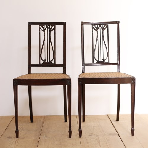 Pair Of 20Th Century Side Chairs