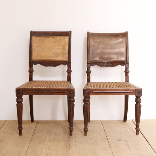 Pair Of Regency Century Side Chairs