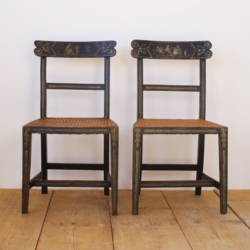 Pair Of 19Th Century Side Chairs