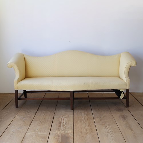 19Th Century Georgian Camel Back Sofa