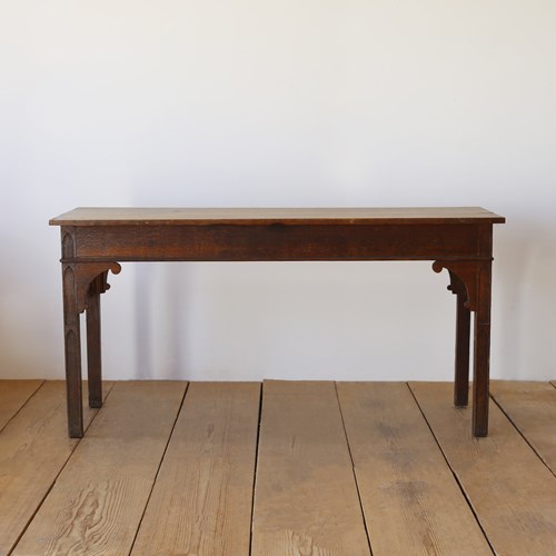 19Th Century  Reformed Gothic Table