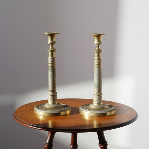 Pair Of French Candlesticks