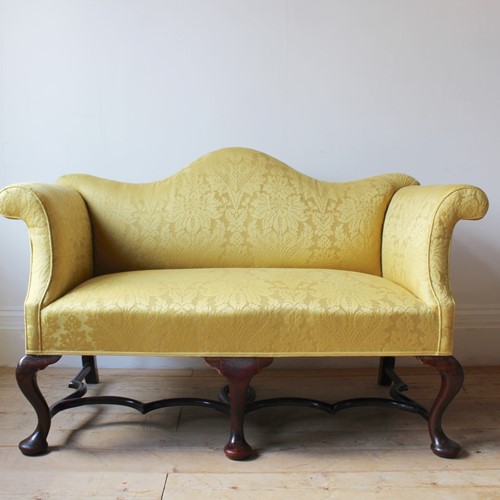 20Th Century Queen Anne Style Sofa