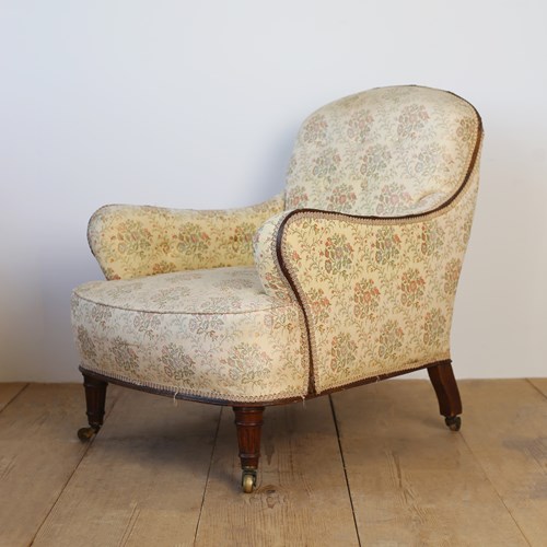 19Th Century Howard Style Woodstock Armchair