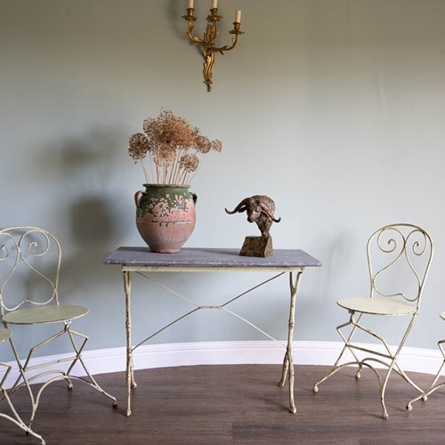 French Antique Garden Furniture Set