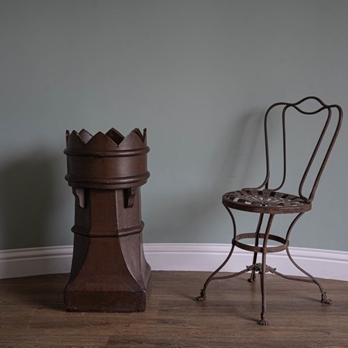 Salt Glazed Victorian Chimney Pot