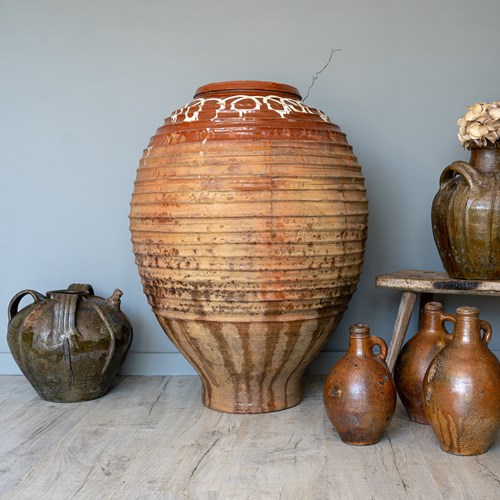 Large Floor Standing Greek Olive Jar