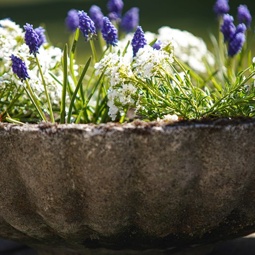 Large Reconstituted Stone Garden Planter