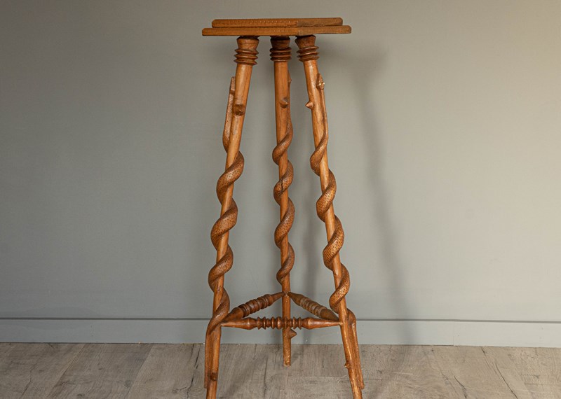 Antique Folk Art Wooden Table Stand   -decorative-garden-antiques-dsc05514-main-638131038239291063.jpg