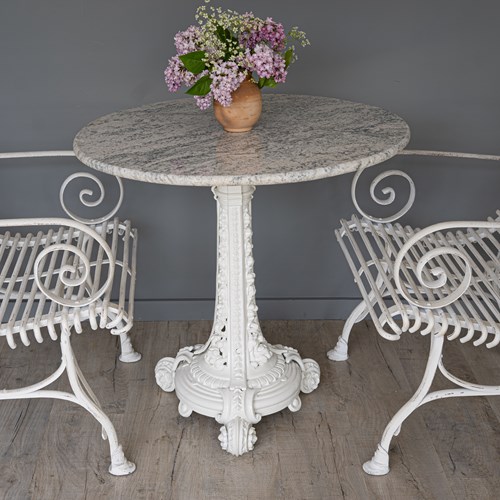 Antique Cast Iron Table