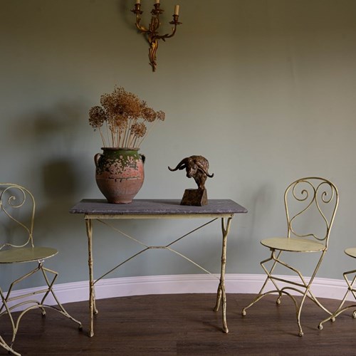 French Antique Garden Furniture Set