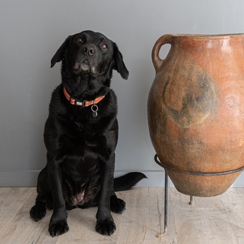 Antique Syrian Terracotta Amphora Pot