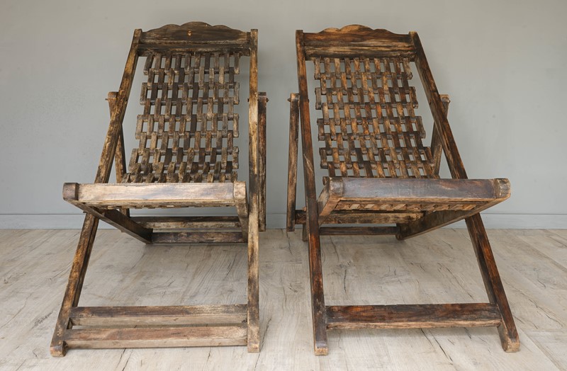 A Pair of Vintage hardwood Deckchairs-decorative-garden-antiques-vintage-garden-deckchairs-main-637559787070435049.jpg