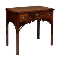 English George III Chippendale Style Lowboy