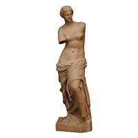 Italian Terracotta Figure of The Venus de Milo 