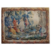 Large French 18th Century Beauvais Tapestry