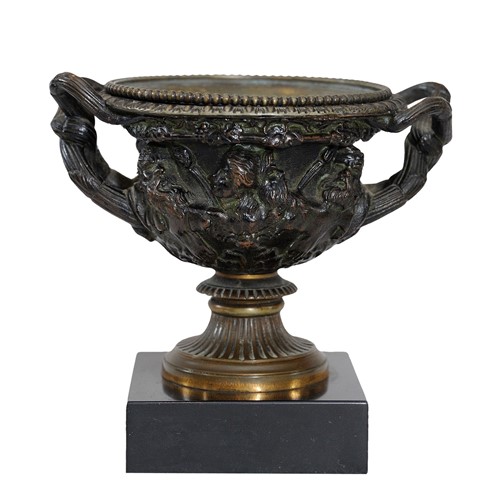 Regency Grand Tour Bronze Of The Warwick Vase