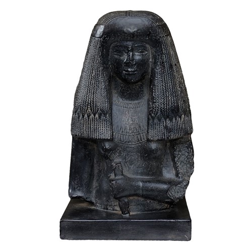 Large French Museum Copy Of An Egyptian Bust 