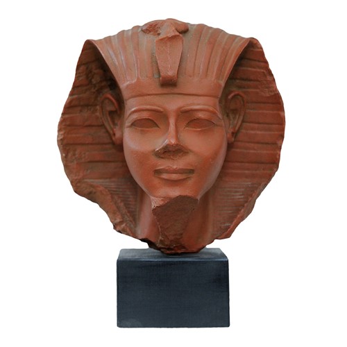 French Faux Terracotta Egyptian Pharaoh Ramesses V
