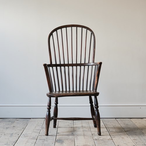 Early 19Th Century Hoop Back Windsor Chair