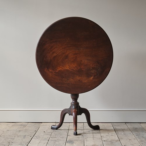 George III Mahogany Birdcage Tripod Table