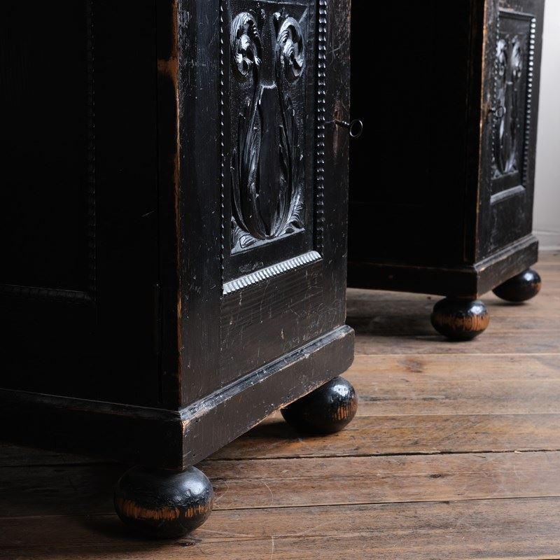 Antique Ebonized Pine Pedestal Desk-desired-effect-antiques-dscf1208-main-638112133065232228.JPG