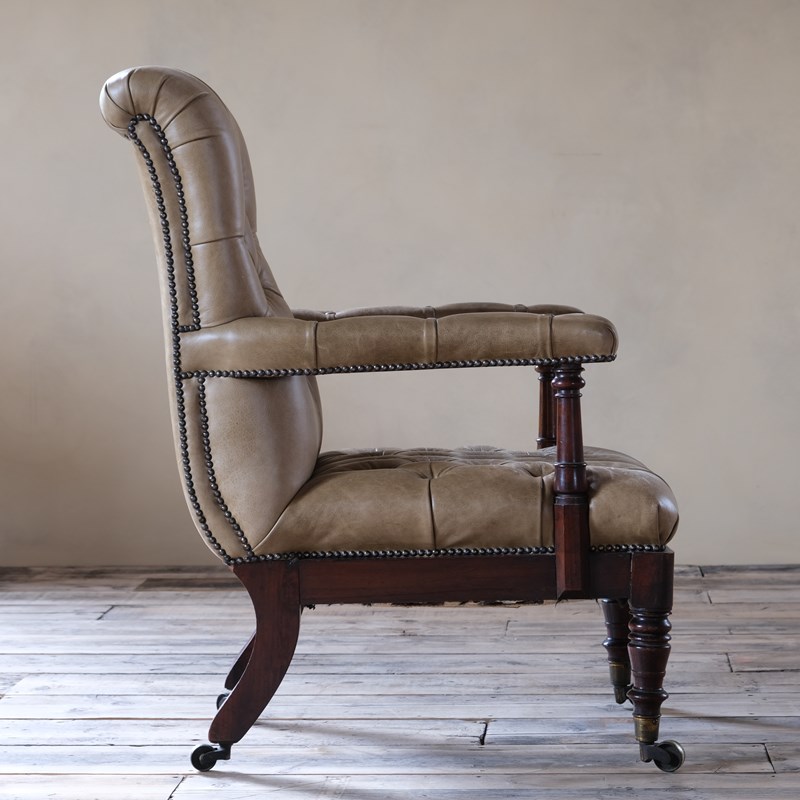 Antique 19Th Century Mahogany And Leather Open Armchair-desired-effect-antiques-dscf4514-main-638229694318773477.JPG