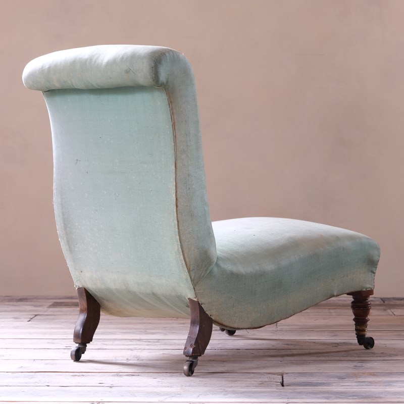 19Th Century Howard And Sons Slipper Chair C1870-desired-effect-antiques-dscf5064-main-638253799265988647.JPG