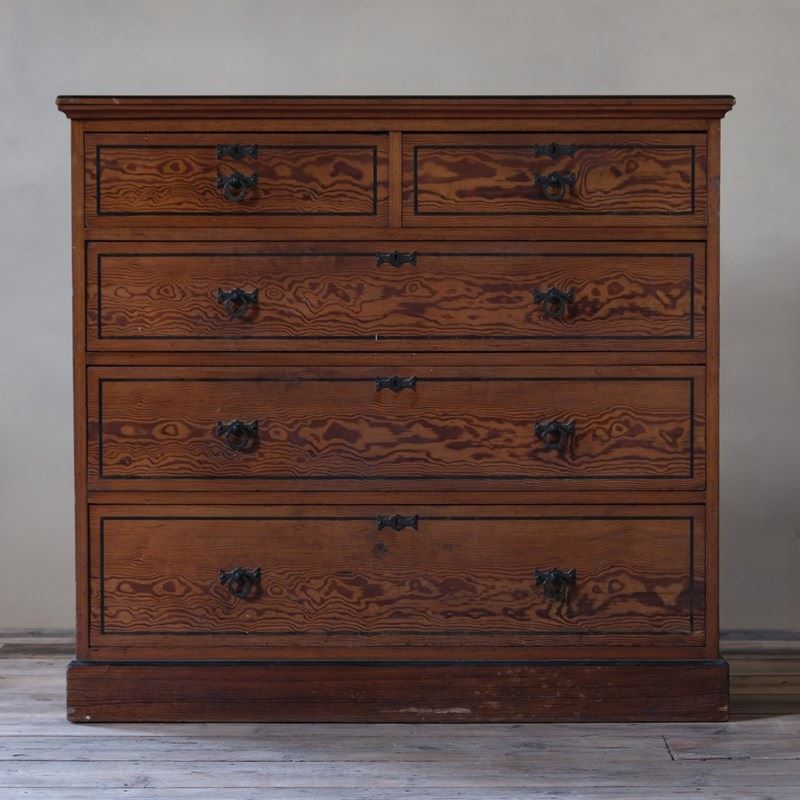19Th Century Aesthetic Movement Pitch Pine Chest Of Drawers.-desired-effect-antiques-dscf5458-main-638282300704587727.JPG