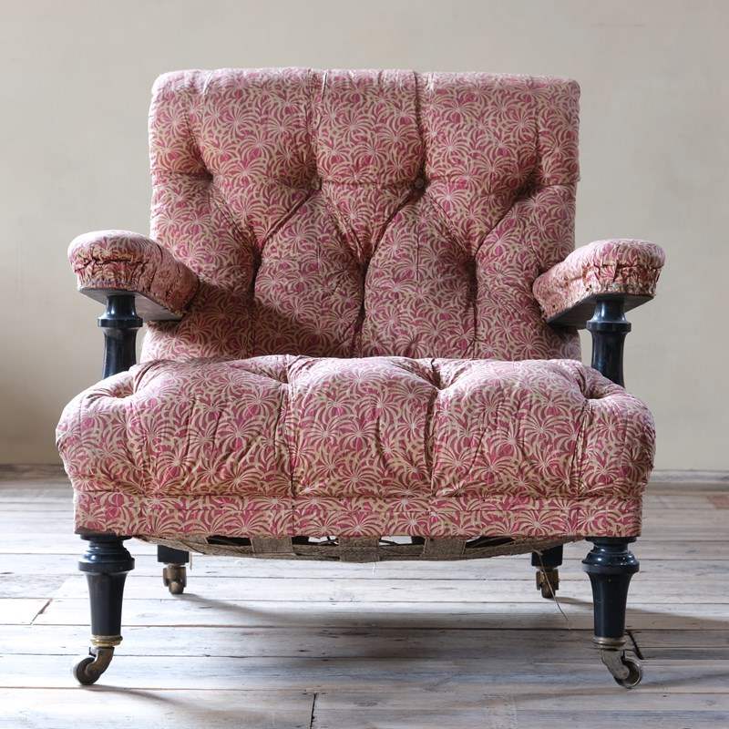 19Th Century Open Armchair By Mellier & Co In Its Original Ticking-desired-effect-antiques-dscf5914-main-638305636022526541.JPG