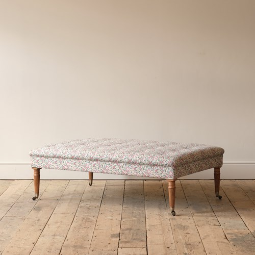 Large Country House Footstool Coffee Table
