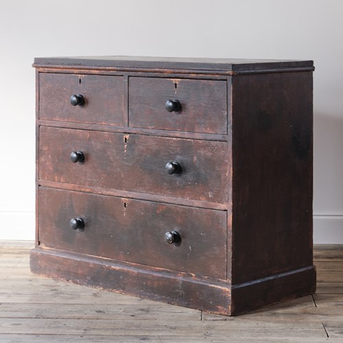 19Th Century Heal & Sons Chest Of Drawers