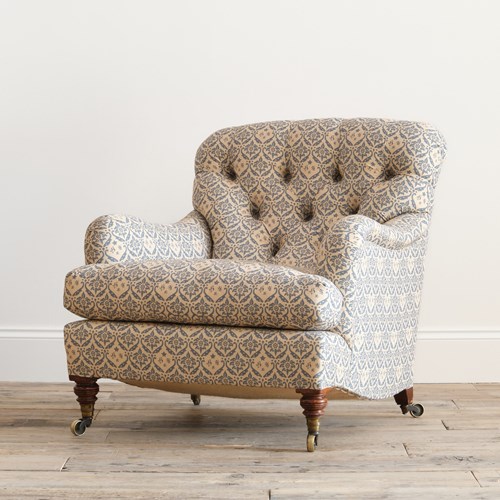 19Th Century Howard And Sons Bridgewater Armchair