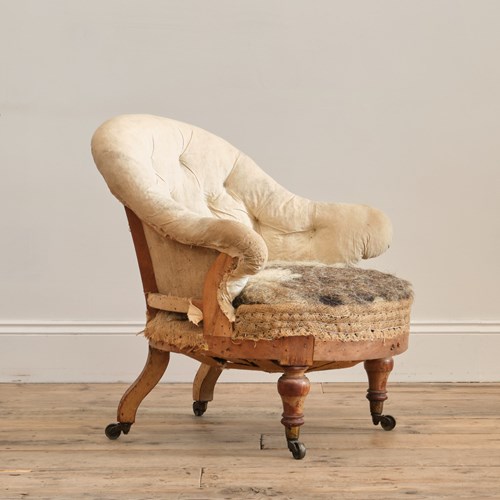 Hindley & Sons Bedroom Armchair C1860