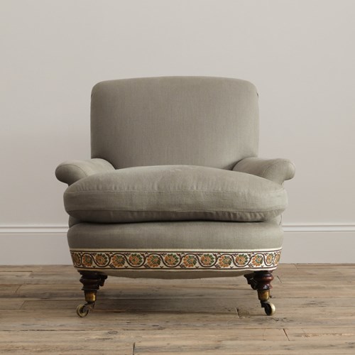 19Th Century Howard Style Club Armchair C1860
