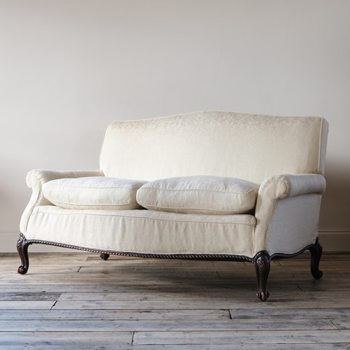 19Th Century Howard Style 2 Seater Sofa