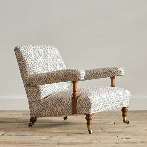 Early Howard And Sons Open Armchair