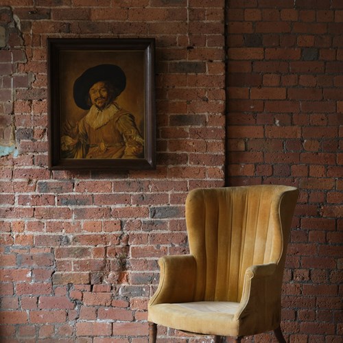 'The Merry Drinker' Oil On Canvas