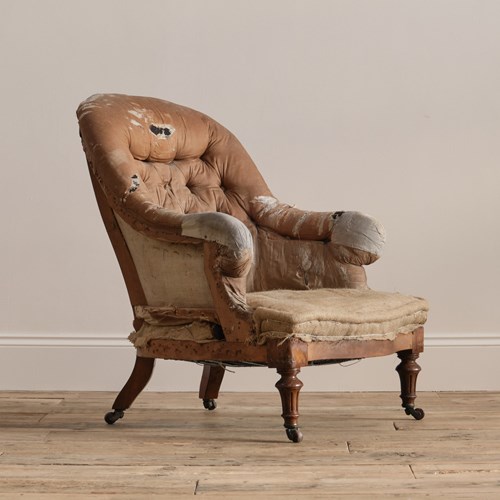 19Th Century Country House Armchair Attr' To Gillows