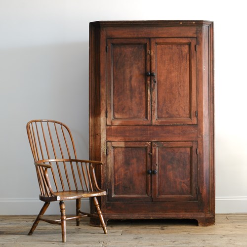Georgian Corner Cupboard In Paint